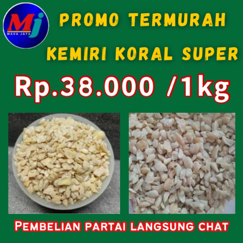 

kemiri koral super/1kg/kemiri murahhh fresh