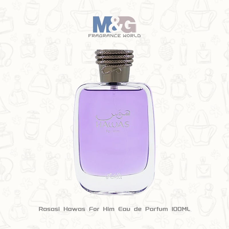 Rasasi Hawas For Him Eau de Parfum 100ML, Rasasi Official Store, Rasasi Hawas For Him Parfum, Rasasi