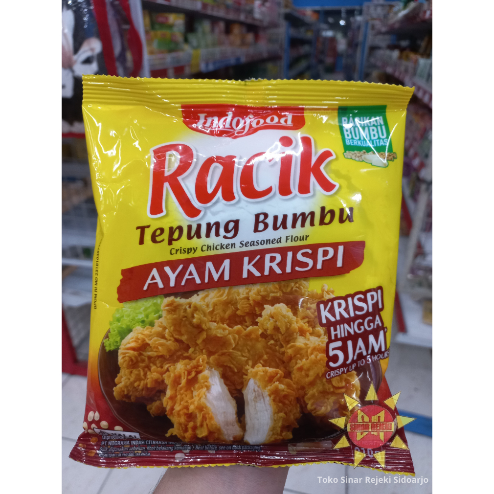 

Racik Tepung Bumbu Ayam Krispi 210 gram