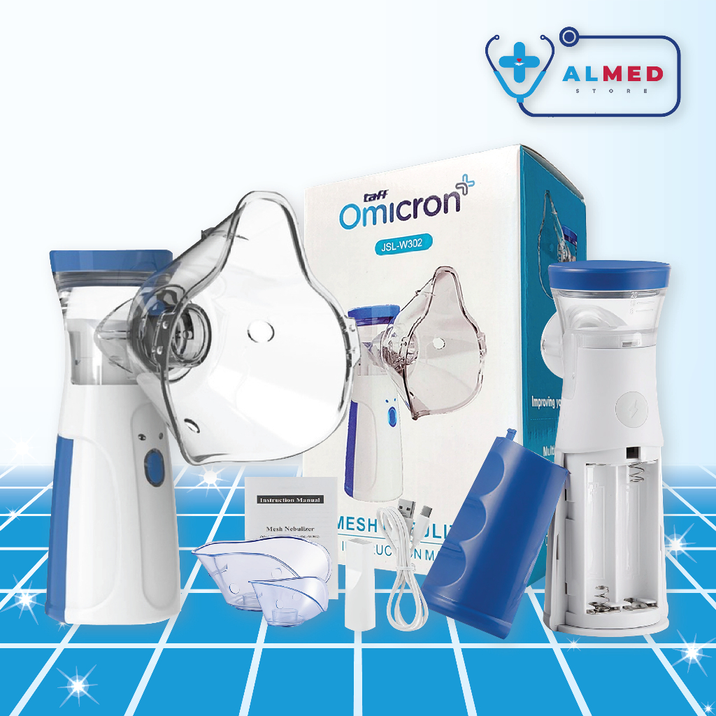 Nebulizer Portable / Alat Uap / Mesh Nebulizer