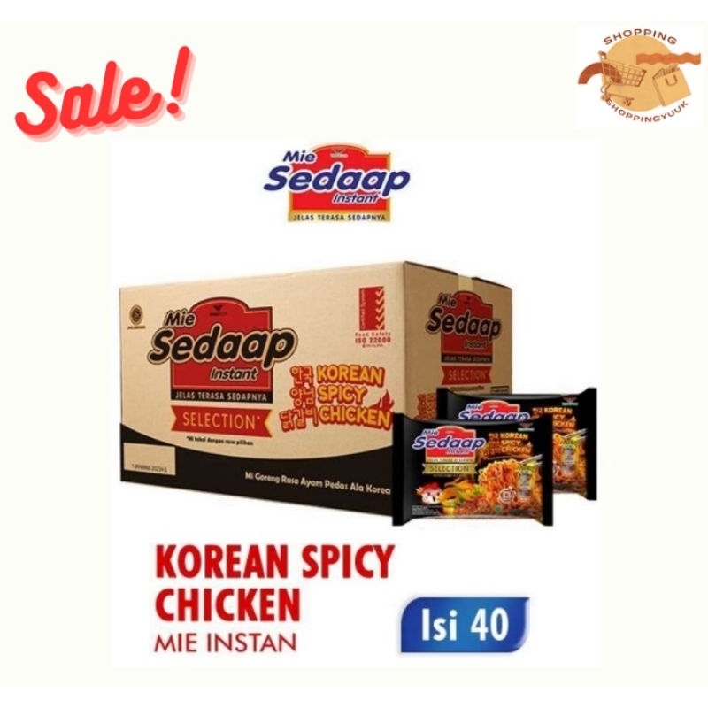 

Sedaap Mie Korean Spicy Chicken (87 g/40 pcs/karton)