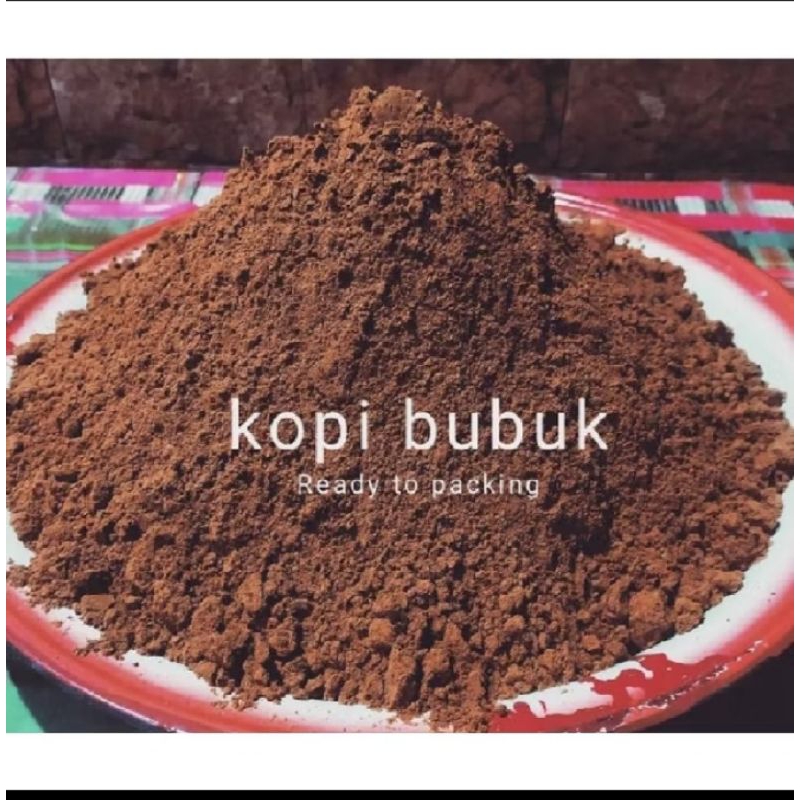 

TERLARIS 1 KG KOPI BUBUK HITAM ASLI PAGARALAM KOPI WANGI DAN ENAK
