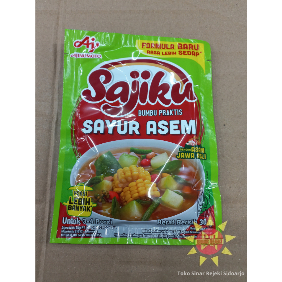 

Sajiku Bumbu Praktis Sayur Asem 30 gram