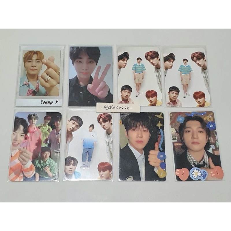 PC Photocard day6 youngk cardwallet pc youngk moonrise taiwan, entropy, seoul cup, ch sungjin, sunri