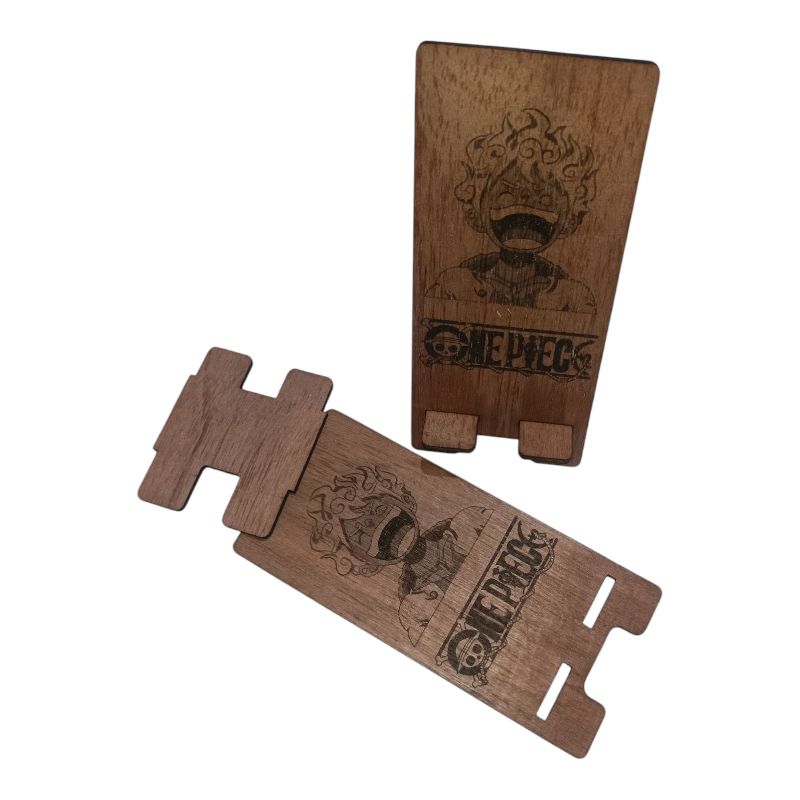 Phone holder plywood 4mm, DIY souvenir, dudukan HP