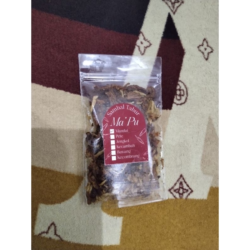 

Sambal Tabur Pete