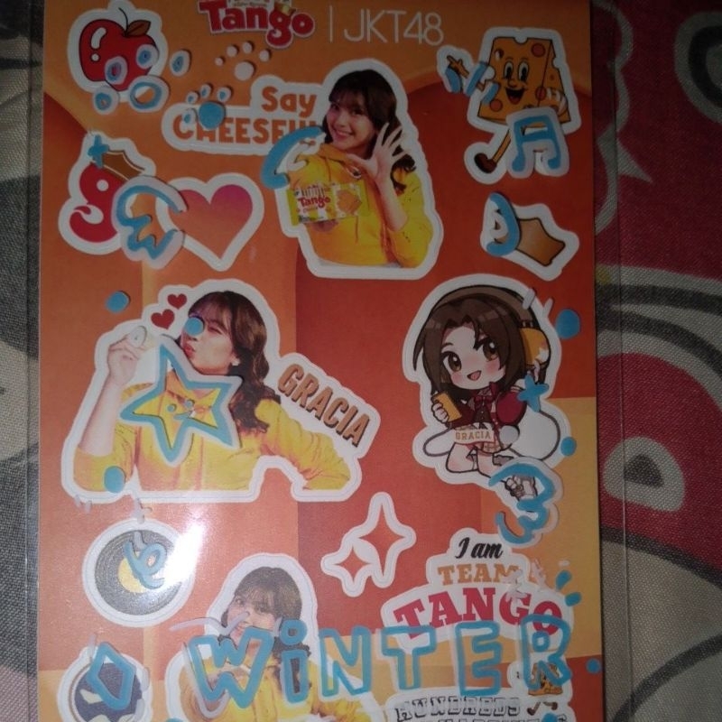 

stiker waffle ella&gracia tiramisu and cheese ( tulis di note ingin stiker yang mana)