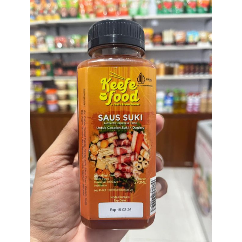 

KEEFE FOOD SAUS SUKI