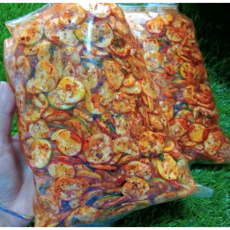 

krupuk seblak kering pedas daun jeruk 500 gram