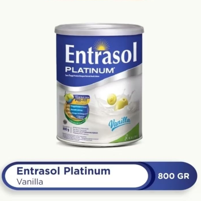 

Entrasol Platinum Vanila 800gr