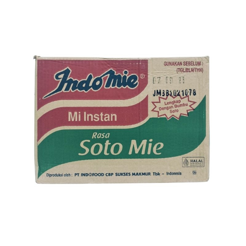 

Indomie Rasa Soto Mie Isi 40 bungkus