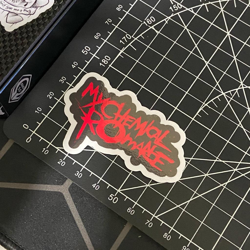 

[Stiker Satuan] stiker My Chemical Romance MCR || sticker aesthetic band MCR