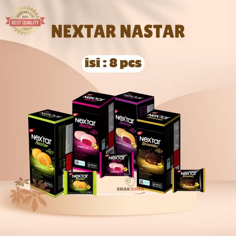 

Nextar Nastar Cookies 80gr (8s @ 10gr)
