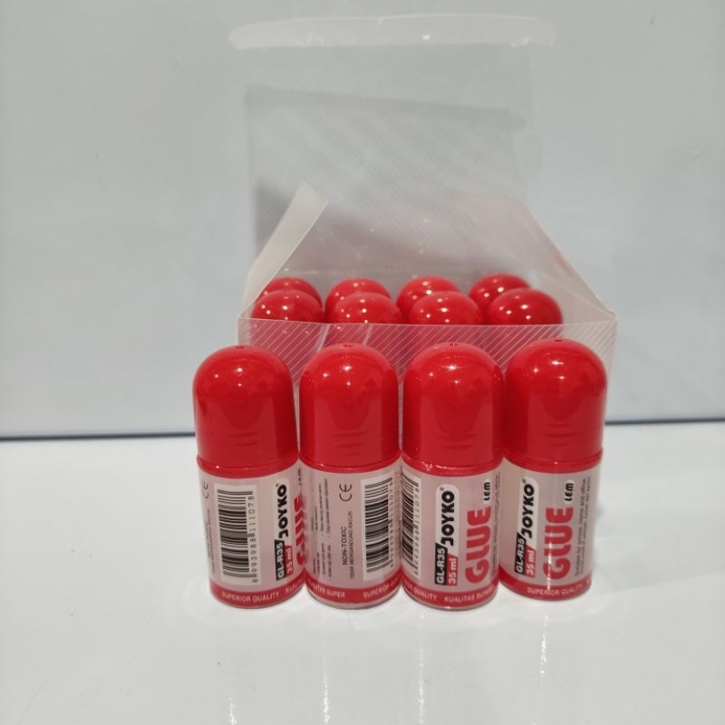 

1 Pak/12 Pcs Lem Cair / Glue Joyko 35ml GL-R35