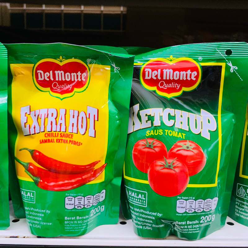 

Delmonte Quality Saos Tomat Saos Cabe 200gr
