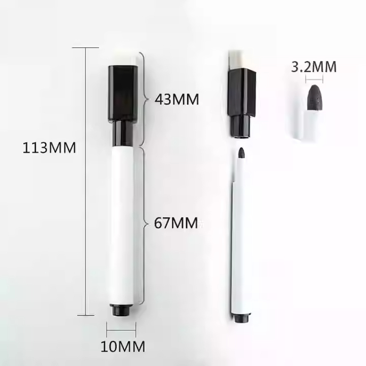 

Spidol Hitam Whiteboard / Cocok untuk Buku Aktivitas / Mudah Dihapus / Dilengkapi Penghapus