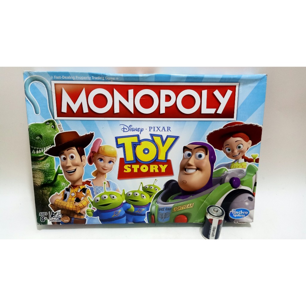 Hasbro gaming monopoly toy story board game family