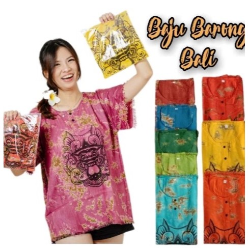 KAOS Baju Barong Bali Jumbo M L XL XXL Kaos Barongan Dewasa Pria Wanita Laki Laki Perempuan Murah