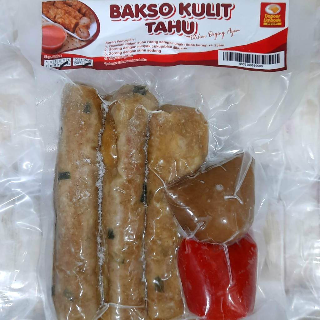

DAPOER LIMBOEK Bakso Kulit Tahu 500gr Isi 3 | Olahan Frozen Food Premium