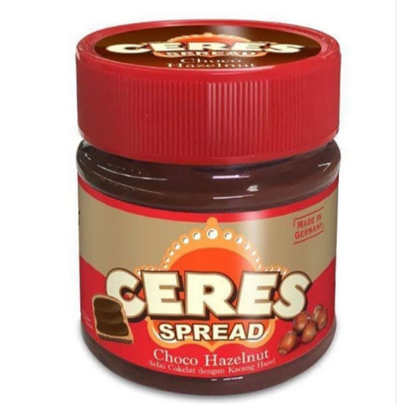 

CERES Spread Selai Choco Hazelnut 180 gram rasa coklat kacang