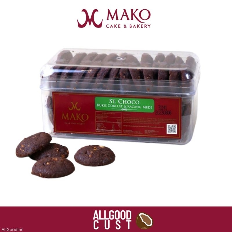 MAKO St Choco, Kue kering Kukis Coklat kacang mede Breadtalk