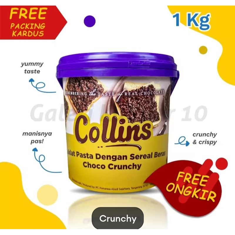 

Ay00! Collins Crunchy 1kg Biskuit Oat Renyah Halal