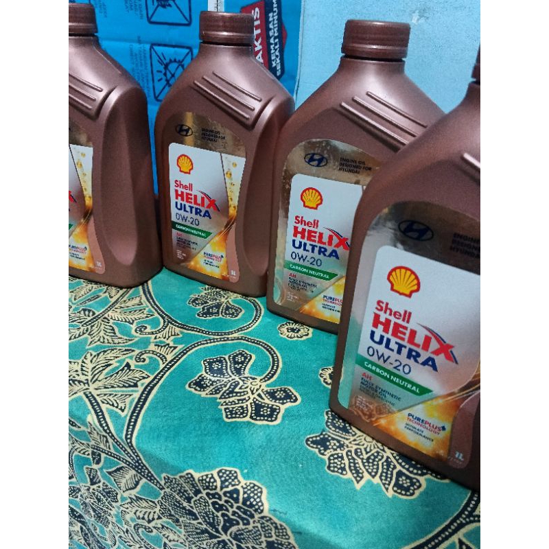 OLI SHELL HELIX ULTRA OW-20 || OLI MOBIL MURAH ORIGINAL