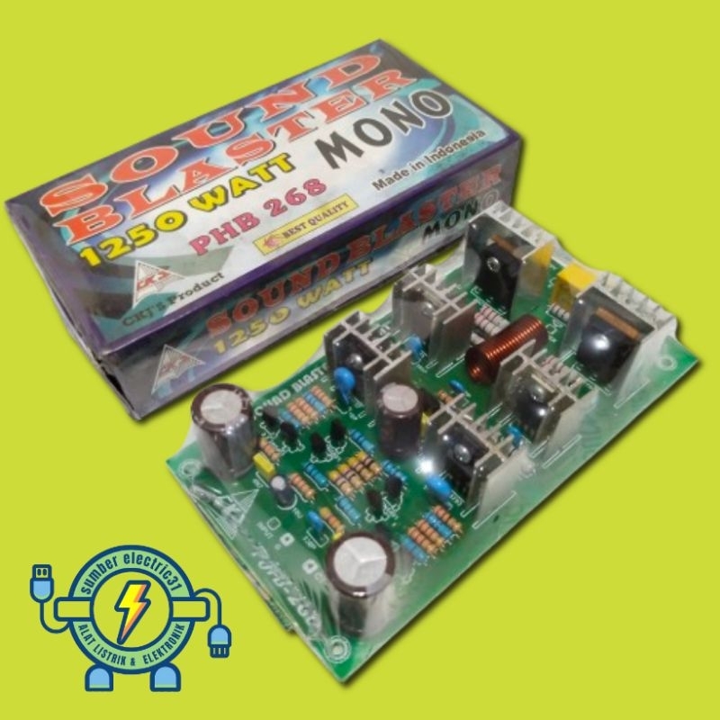 KIT DRIVER POWER AMPLIFIER BLASTER 1250 WATT PHB 268 BY CKJ PRODUCT