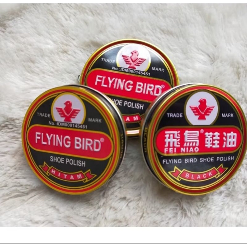 Semir Sepatu FLYING BIRD Semir Sepatu Warna Hitam Dan Coklat