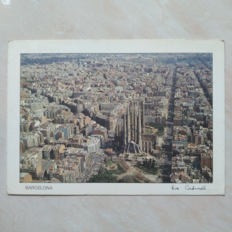 

Kartu Pos Jadul Foto Kota Barcelona tahun 1990-2000 an - YN2254