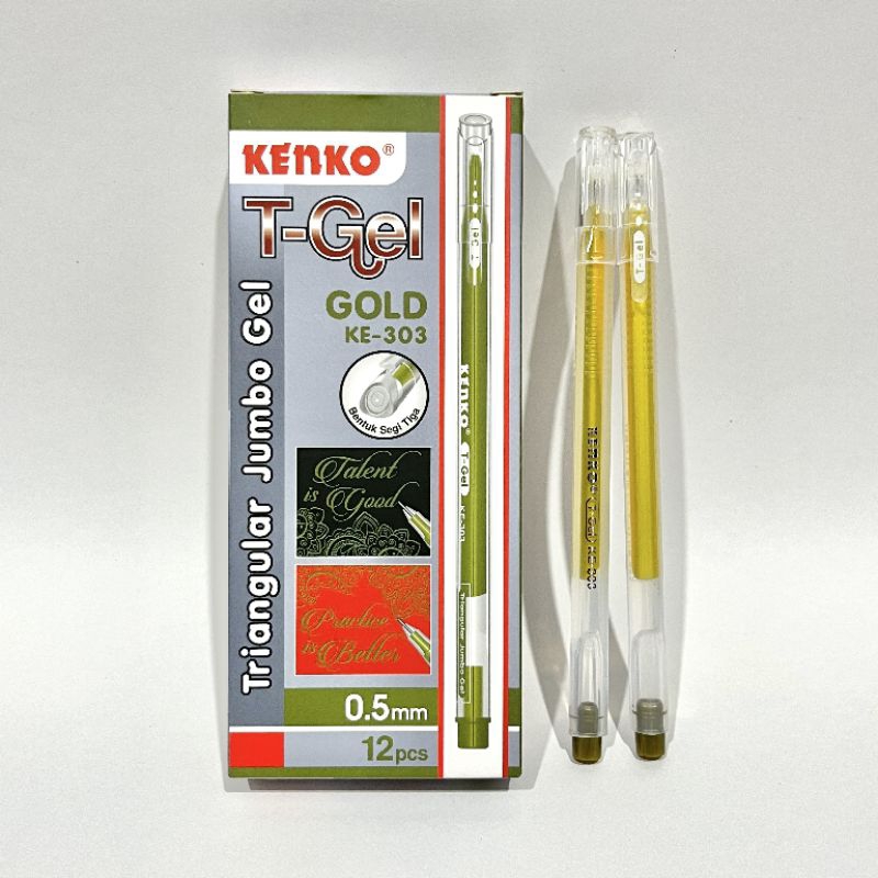 

GELPEN KENKO T-GEL KE-303 WARNA GOLD