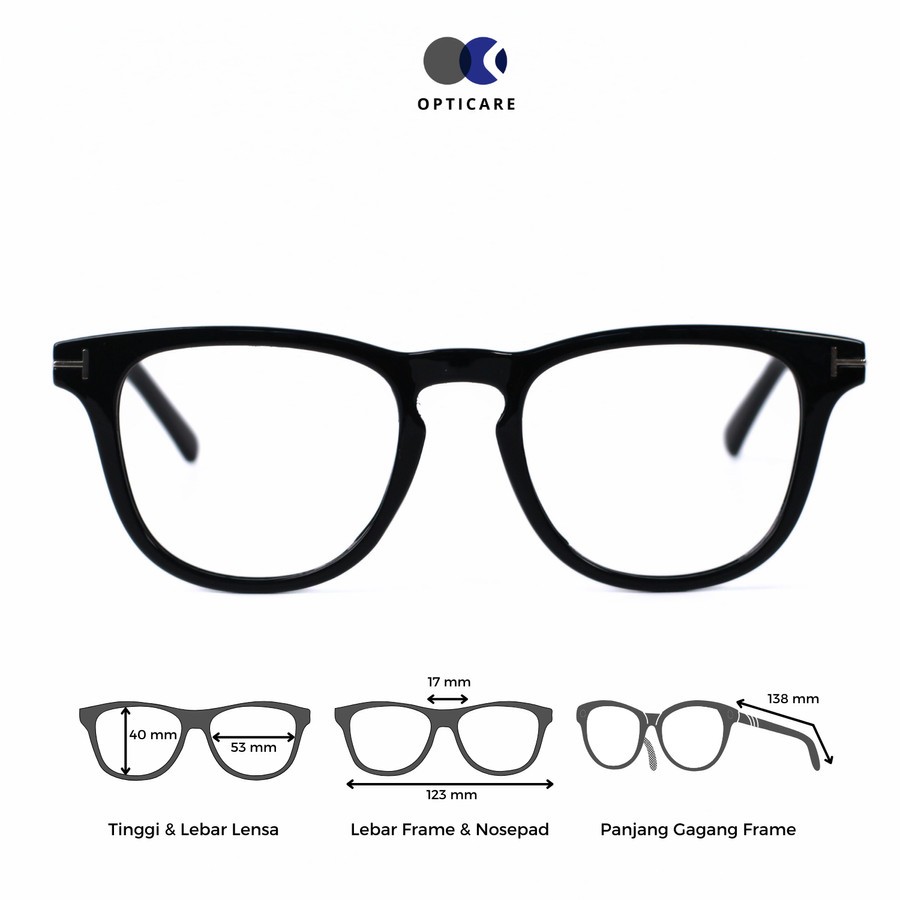 FRAME KACAMATA 5488 OVAL NEW STYLE