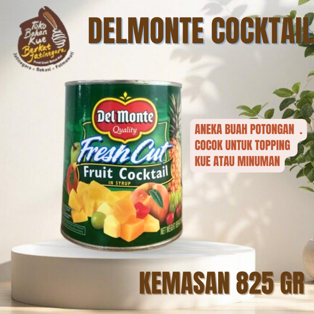 

DELMONTE FRUIT COCKTAIL 825 GR / BUAH COCKTAIL KALENGAN