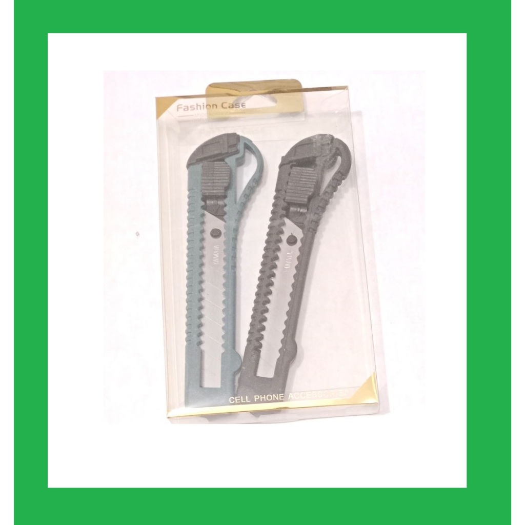 

Qty 2 Pcs Cutter Besar Premium Pisau Kater Set Tajam L500
