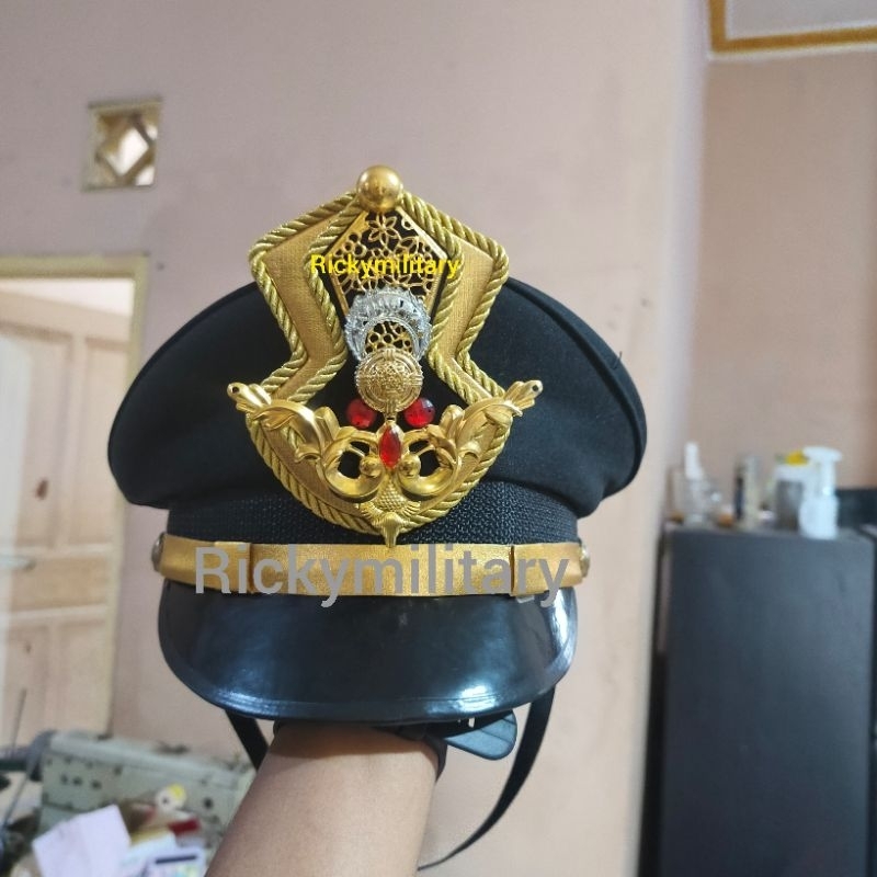 topi paskibra LKBB emblem paskibra danton