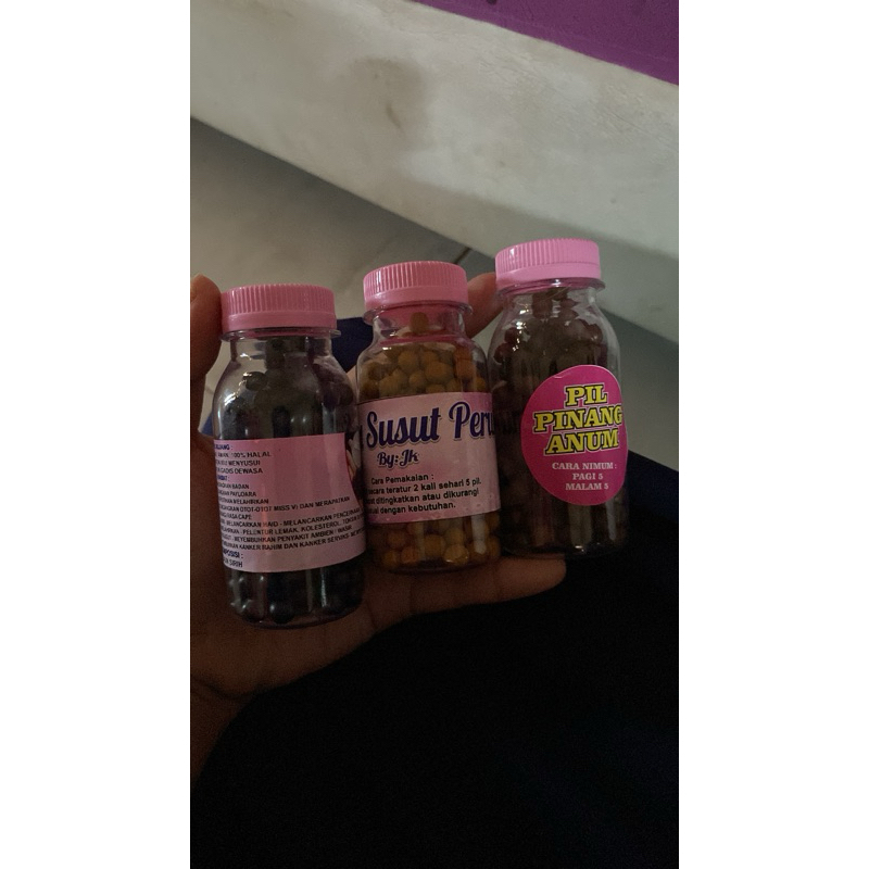 

3 BOTOL JAMU FREE 1 ramuan dayak rempah