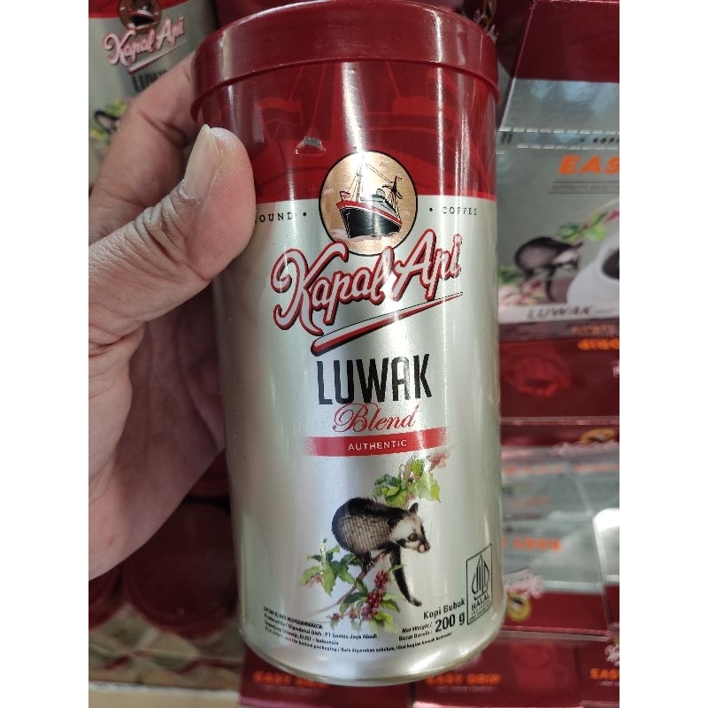 

kapal api luwak blend 200 gr