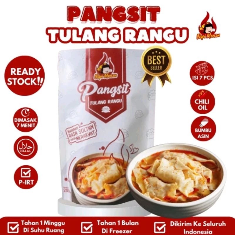 

Pangsit Tulang Rangu Nyai Mercon/ All Varian Produk Nyai Mercon
