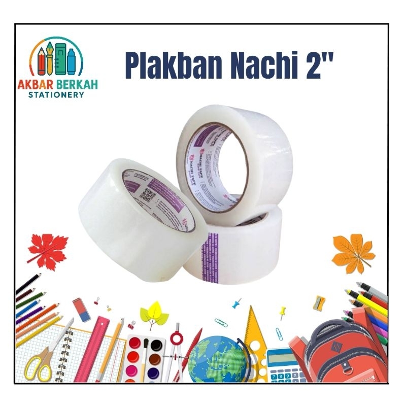 

Lakban Bening Nachi 2 Inch 100 Yard