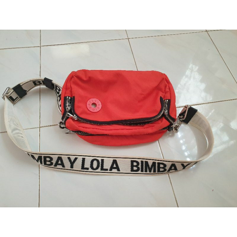 Byl Nylon 3 Pocket Acid Red Strap White