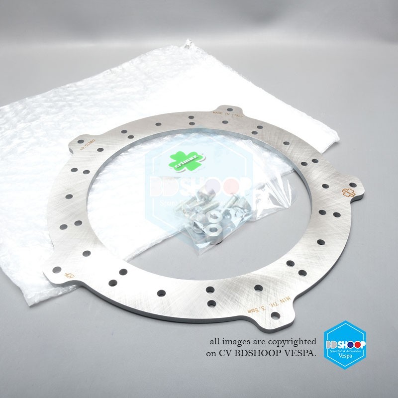 piringan cakram disc crimaz depan vespa pts special primavera et3