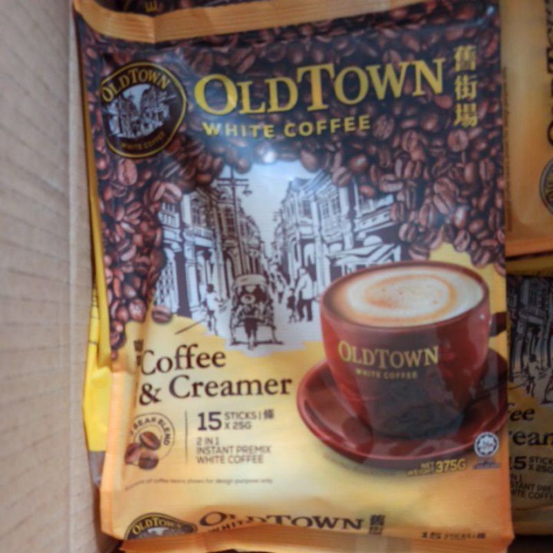 

Oldtown white coffee 2 in 1 ( kopi & krimer )