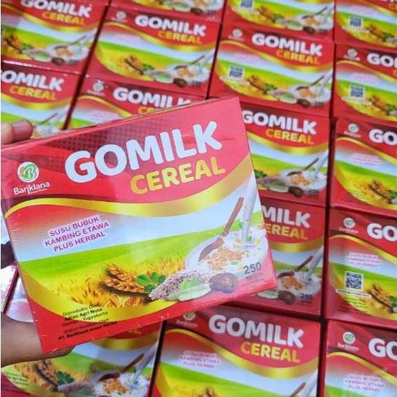 

Gomilk Cereal Plus Herbal Pati Garut Nutrisi Sehat Lambung