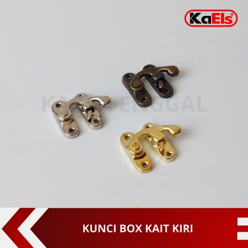 Kunci Box Perhiasan - Grendel Pengait Kotak Perhiasan Tipis / Souvenir