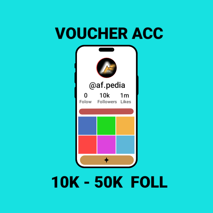 TIKTOK 10 - 50K FOLLOWERS @af.pedia