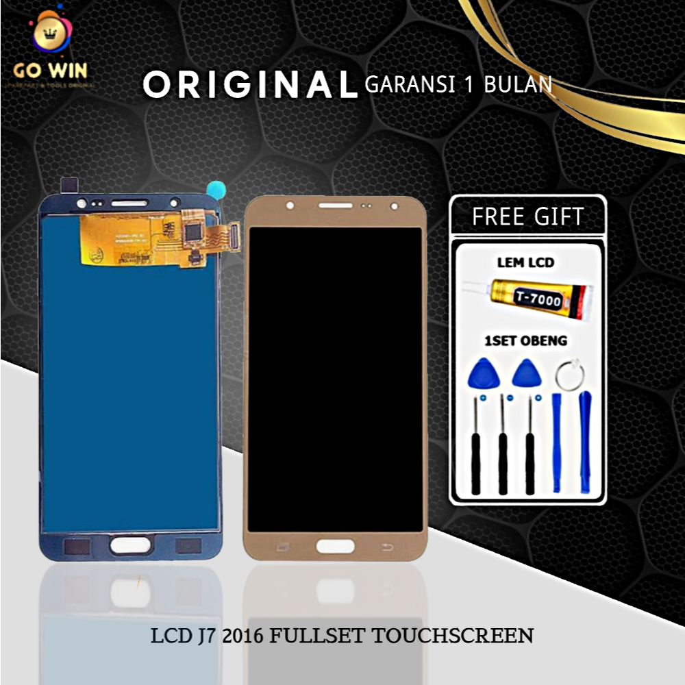 ORIGINAL LCD SAMSUNG J7 2016 / J710 FULLSET TOUCHSCREEN