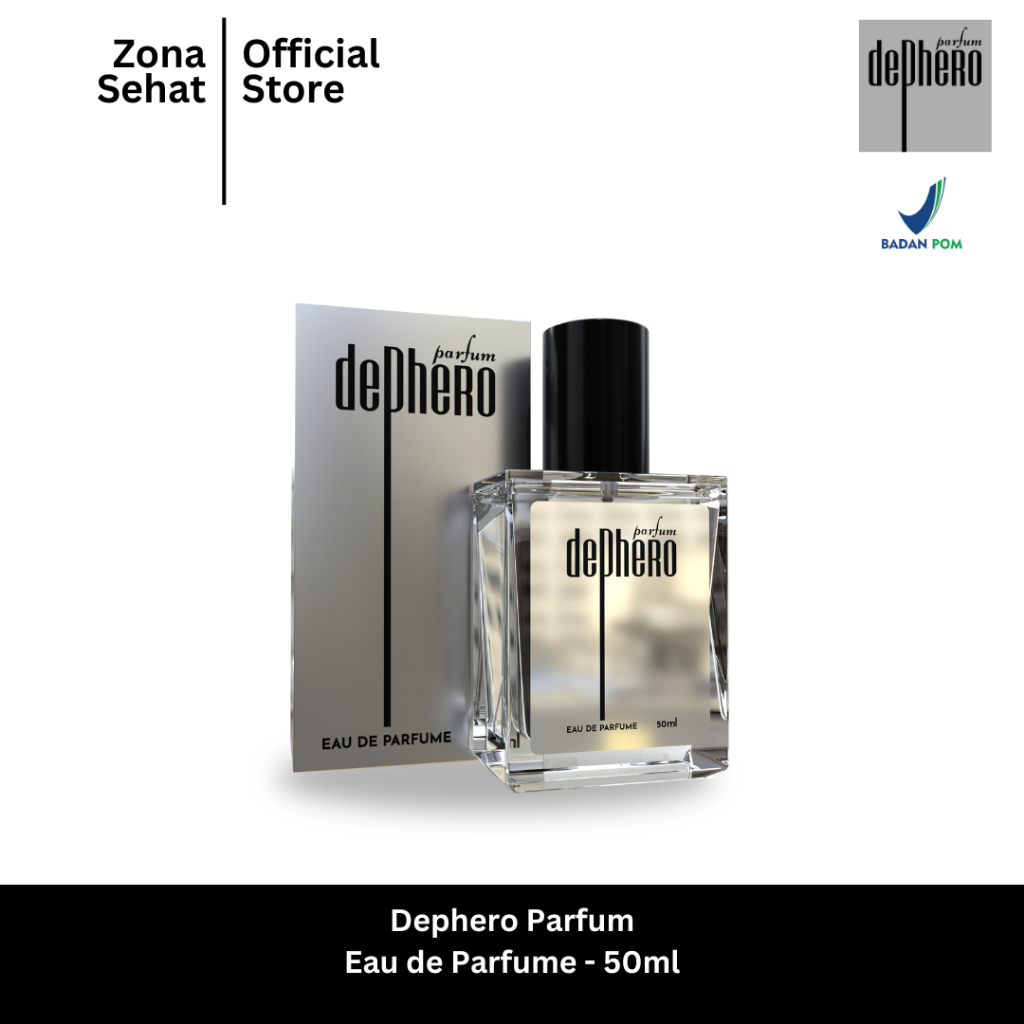 Dephero Woody Eau de Parfum Phero Parfum Original BPOM 50ml