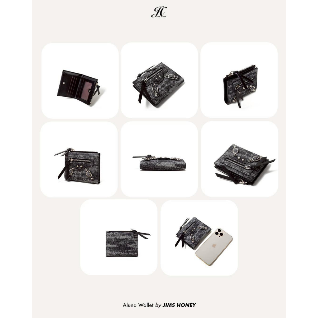 JIMS HONEY FOREVER ALUNA WALLET Dompet Kecil Lipat Wanita Cewek Fashion Jimshoney Casual Terbaru