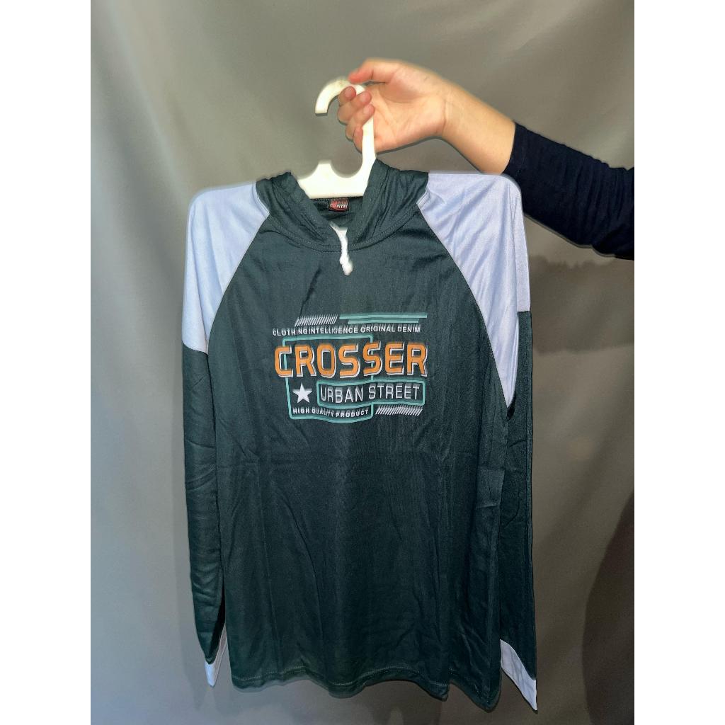 Kaos Jumper Lengan Panjang Pria Topi