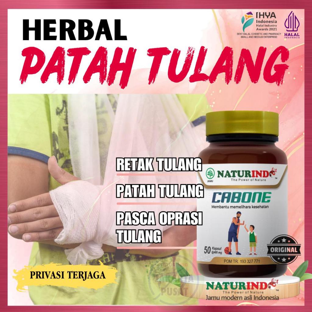 

Naturindo Obat Herbal Suplemen Nutrisi Kalsium Peninggi Badan Patah Retak Tulang Gigi Goyang Cabone